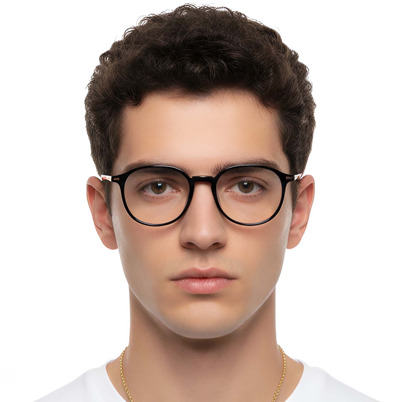 BS0423-0165_Black_Geometric_TR90_Glasses_model