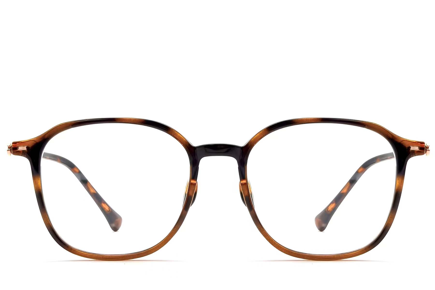 BS0423-0168_Tortoiseshell_Geometric_TR90_Glasses_front