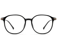 BS0423-0187_Black_Oval_TR90_Glasses_front