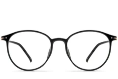 BS0423-0196_Black_Oval_TR90_Glasses_front