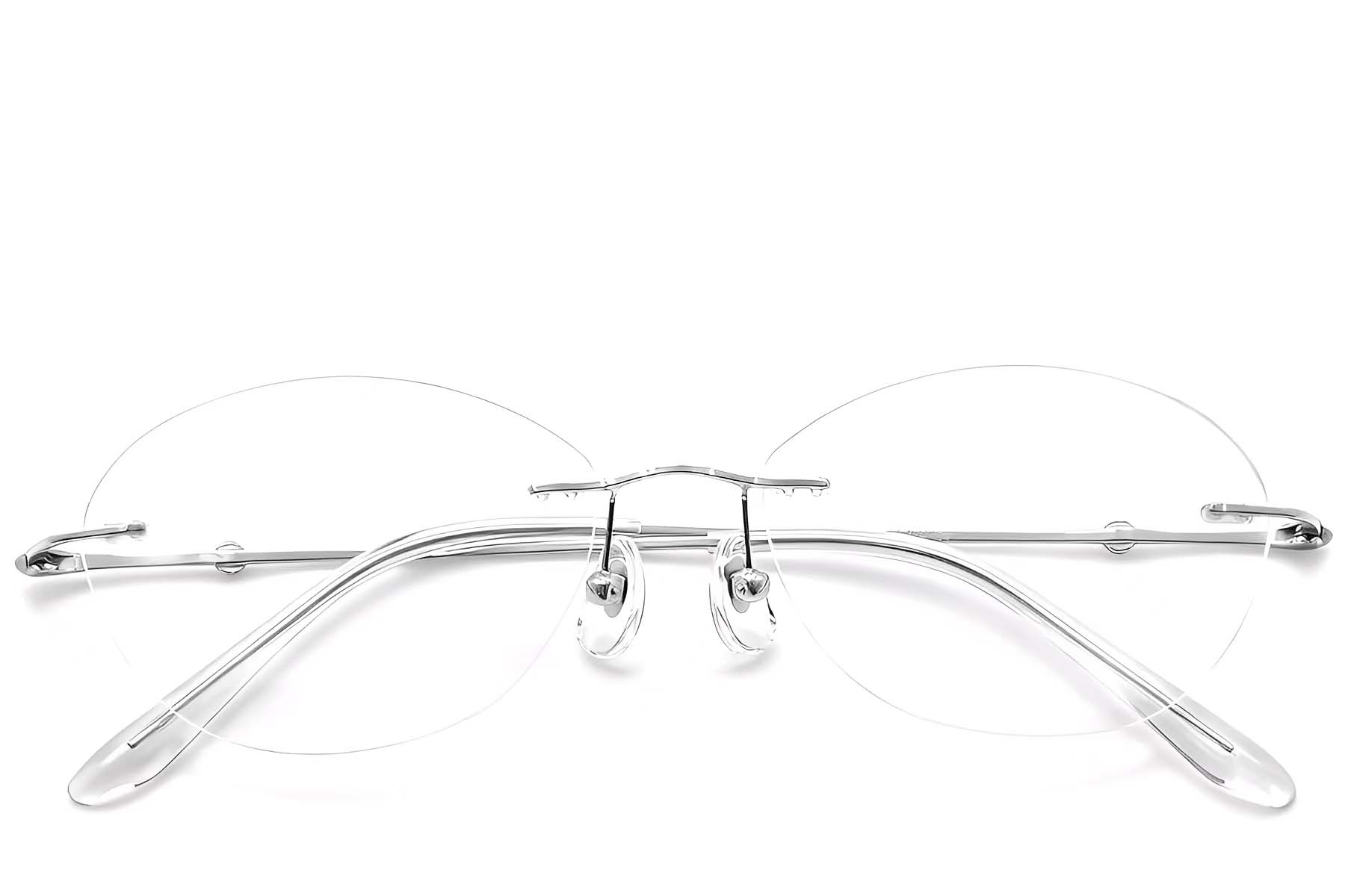 BS0423-0213_Silver_Invisible_Titanium_Glasses_front