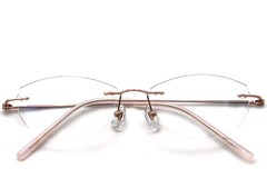 BS0423-0226_Pink_Invisible_Titanium_Glasses_front