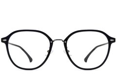 BS0423-0233_Black_Geometric_TR90_Glasses_front