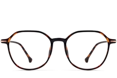 BS0423-0243_Tortoiseshell_Geometric_TR90_Glasses_front