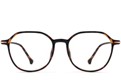 BS0423-0243_Tortoiseshell_Geometric_TR90_Glasses_front