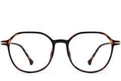 BS0423-0243_Tortoiseshell_Geometric_TR90_Glasses_front