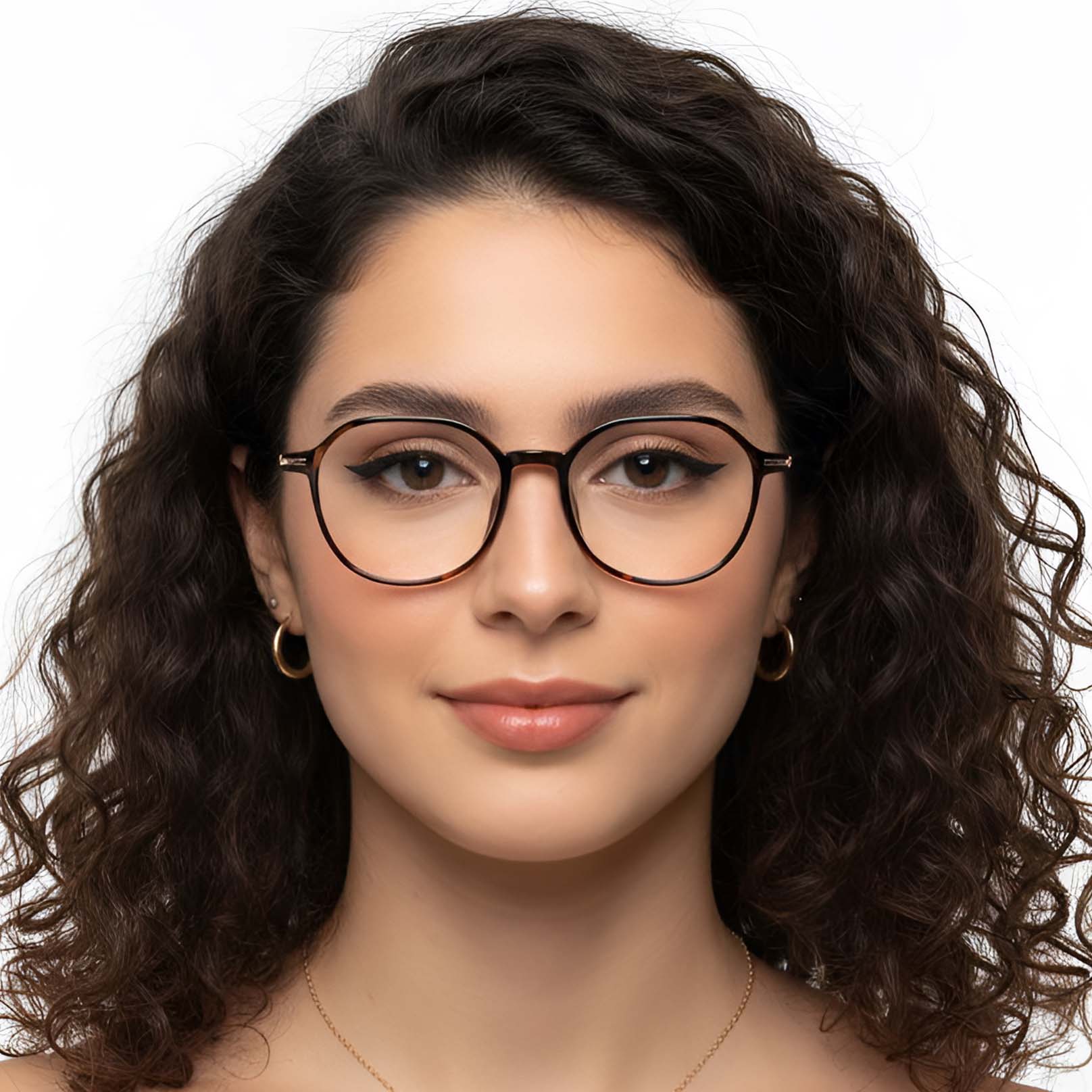 BS0423-0243_Tortoiseshell_Geometric_TR90_Glasses_model