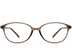 BS0423-0245_Brown_Oval_TR90_Glasses_front