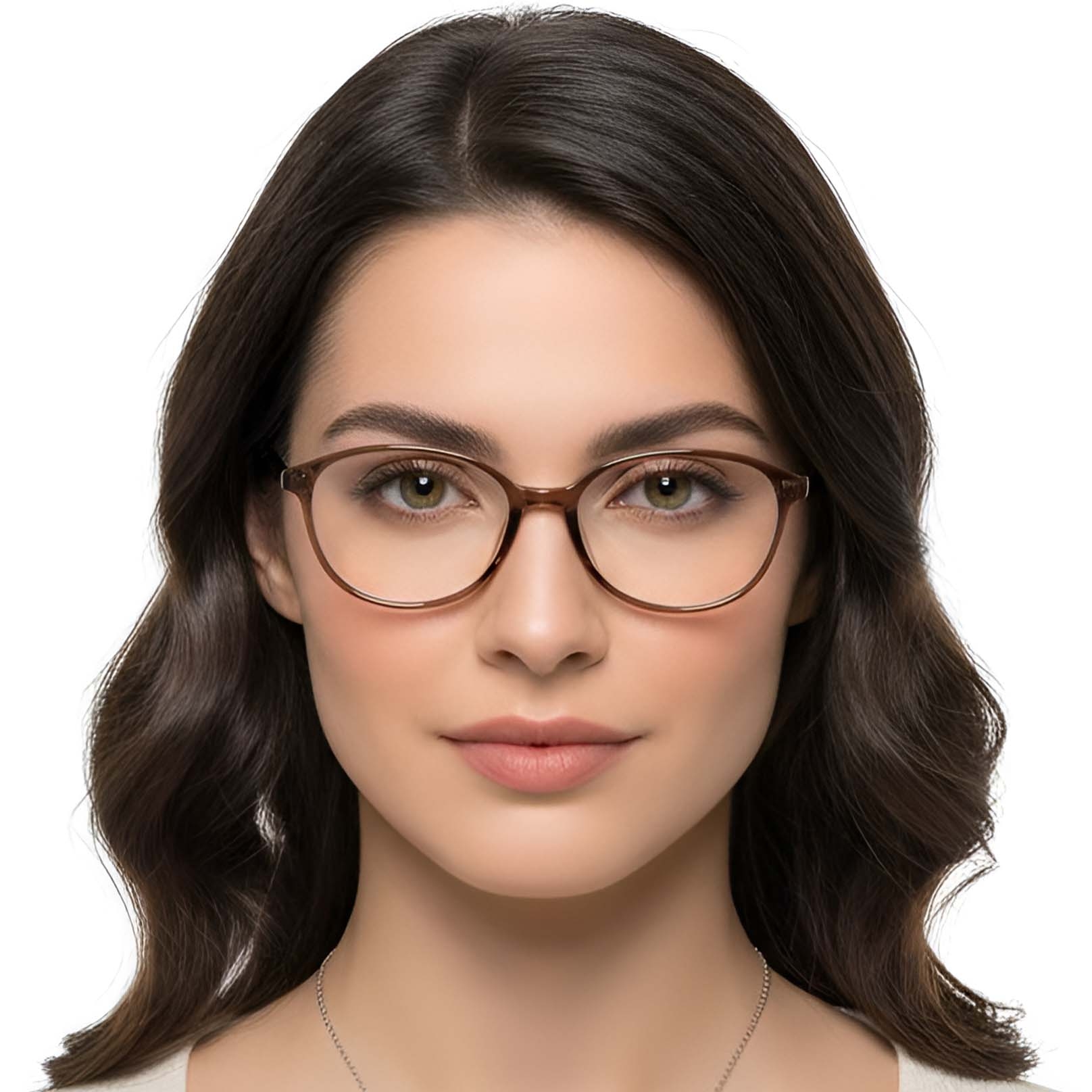 BS0423-0245_Brown_Oval_TR90_Glasses_model