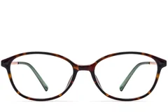 BS0423-0246_Tortoiseshell_Oval_TR90_Glasses_front