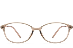 BS0423-0250_Brown_Oval_TR90_Glasses_front