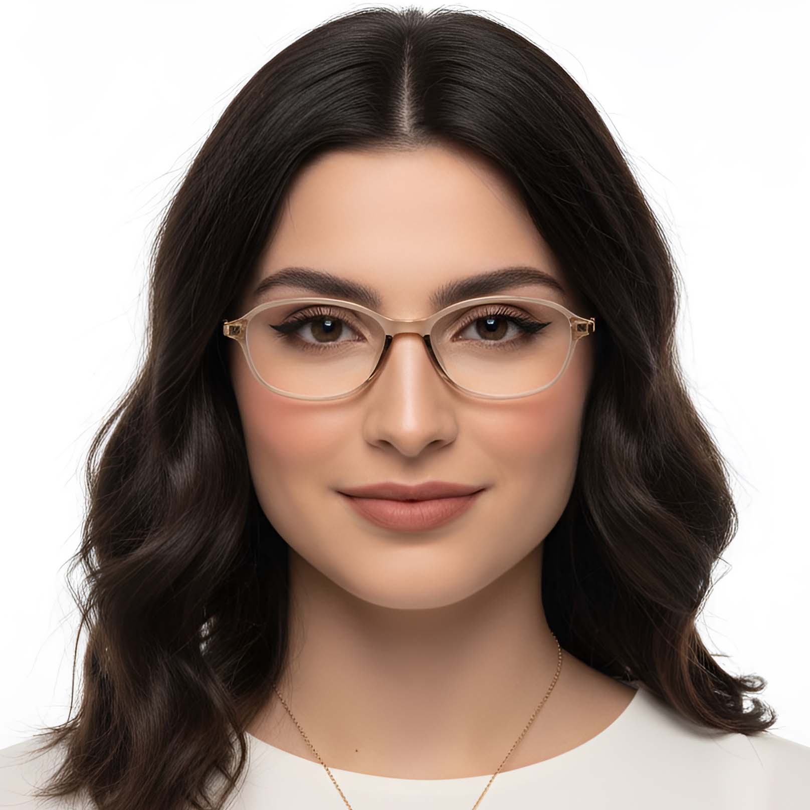 BS0423-0253_Brown_Oval_TR90_Glasses_model