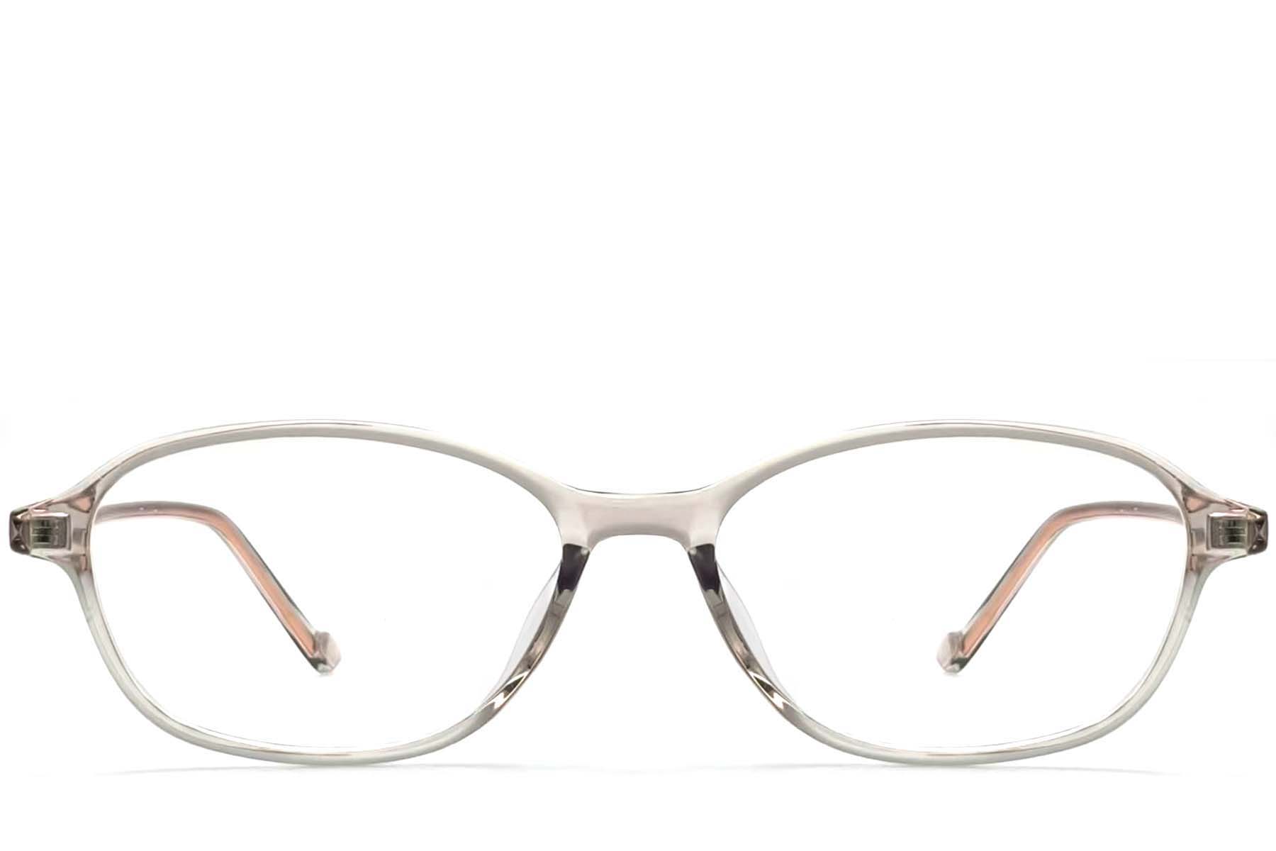 BS0423-0255_Grey_Oval_TR90_Glasses_front