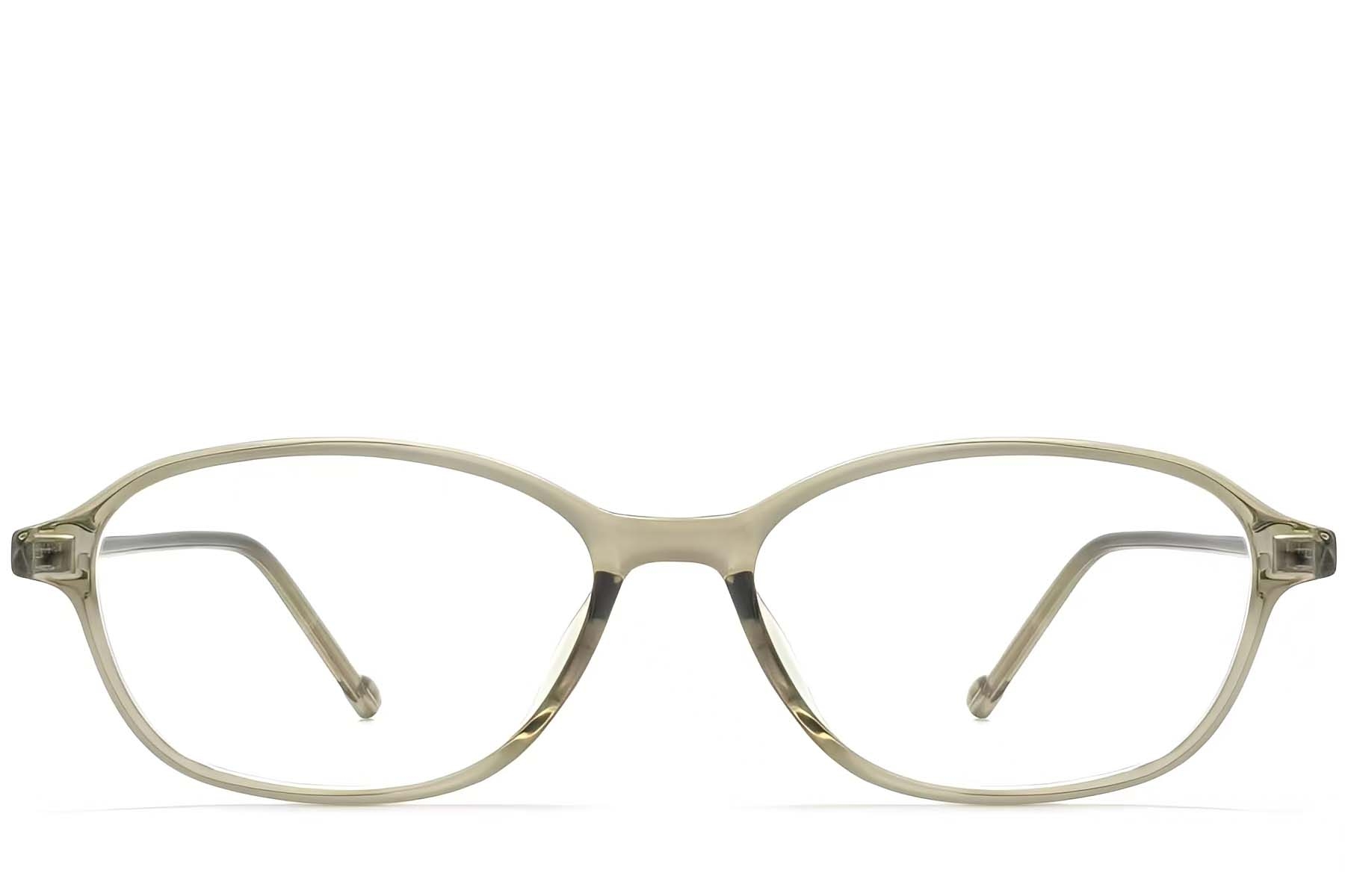 BS0423-0258_Green_Oval_TR90_Glasses_front