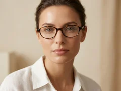 Oval Tortoiseshell TR90 Glasses #BS0423-0259