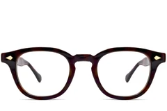 BS0522-0004_Brown_Oval_Acetate_Glasses_front
