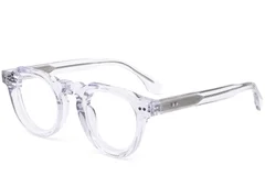 BS0522-0006_Transparent_Oval_Acetate_Glasses_front