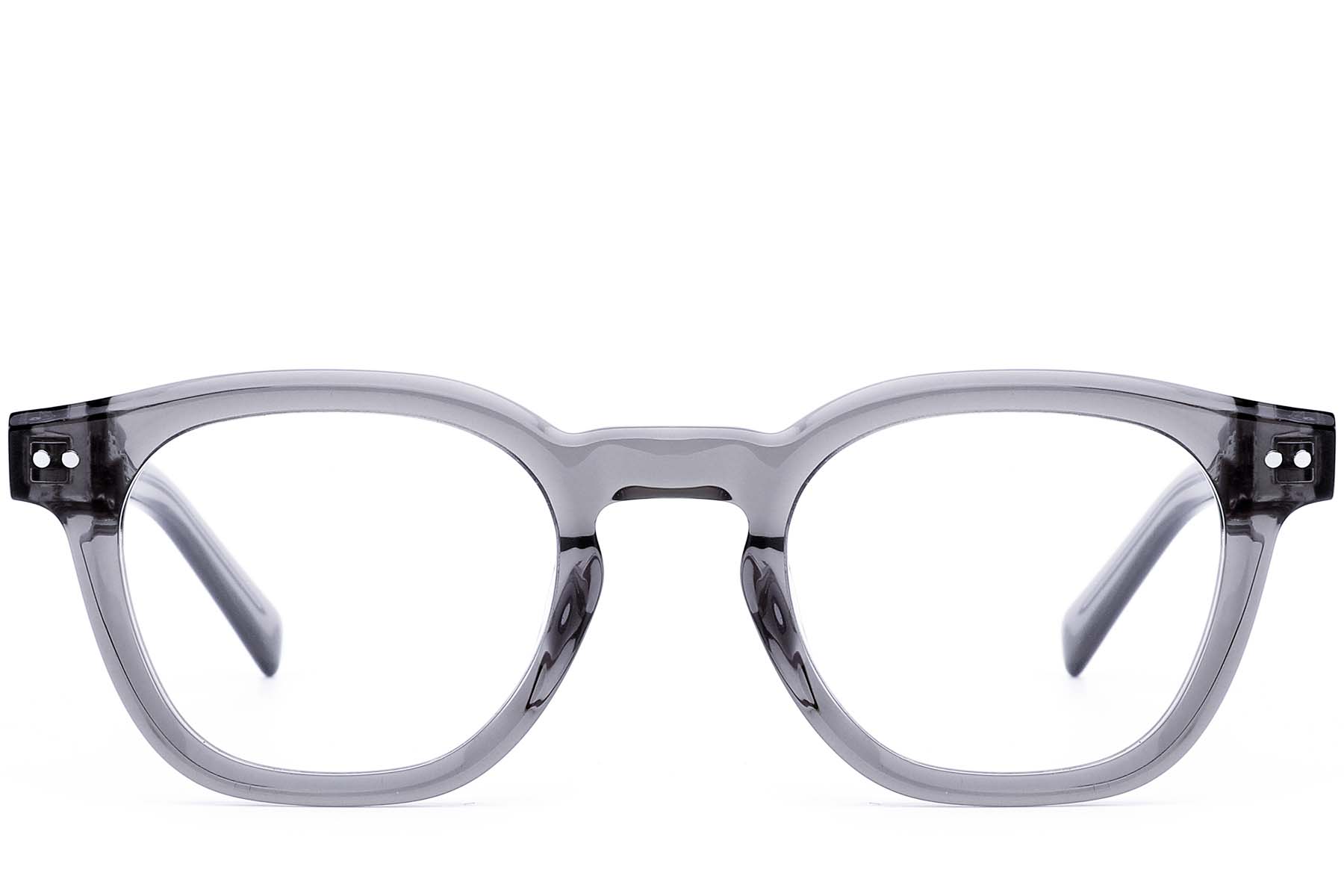 BS0522-0017_Grey_Oval_Acetate_Glasses_front