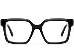 BS0522-0025_Black_Rectangular_Acetate_Glasses_front
