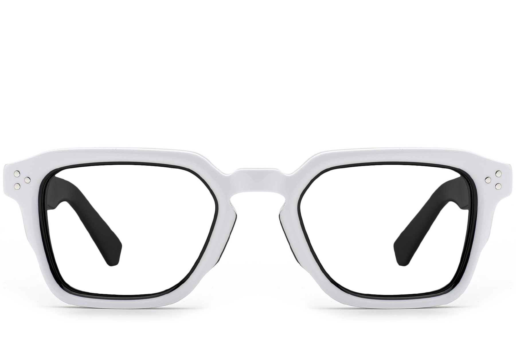 BS0522-0037_White_Rectangular_Acetate_Glasses_front