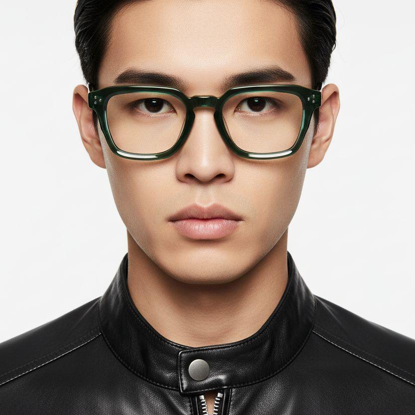bs0522-0039_green_rectangular_acetate_glasses_model