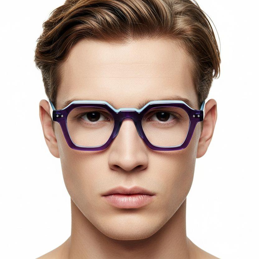 BS0522-0050_Purple_Geometric_Acetate_Glasses_model
