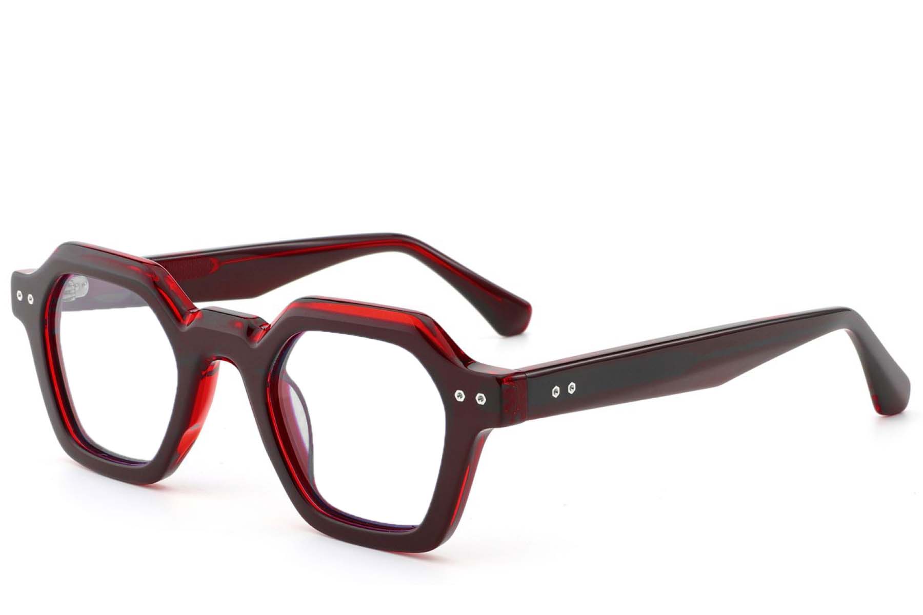 BS0522-0052_Red_Geometric_Acetate_Glasses_corner