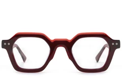 BS0522-0052_Red_Geometric_Acetate_Glasses_front