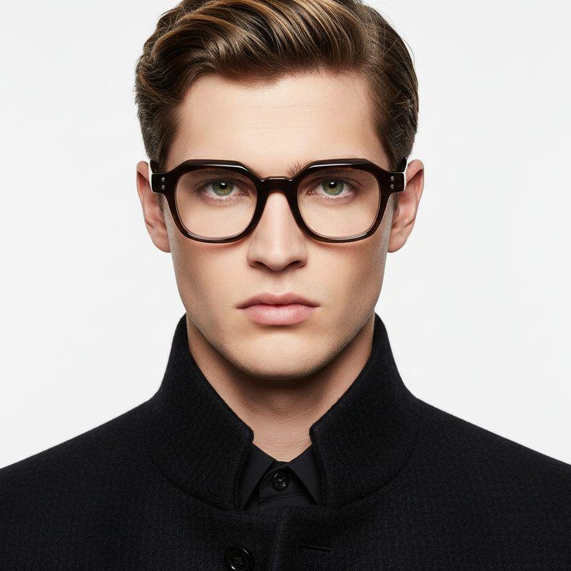 bs0522-0058_brown_rectangular_acetate_glasses_model
