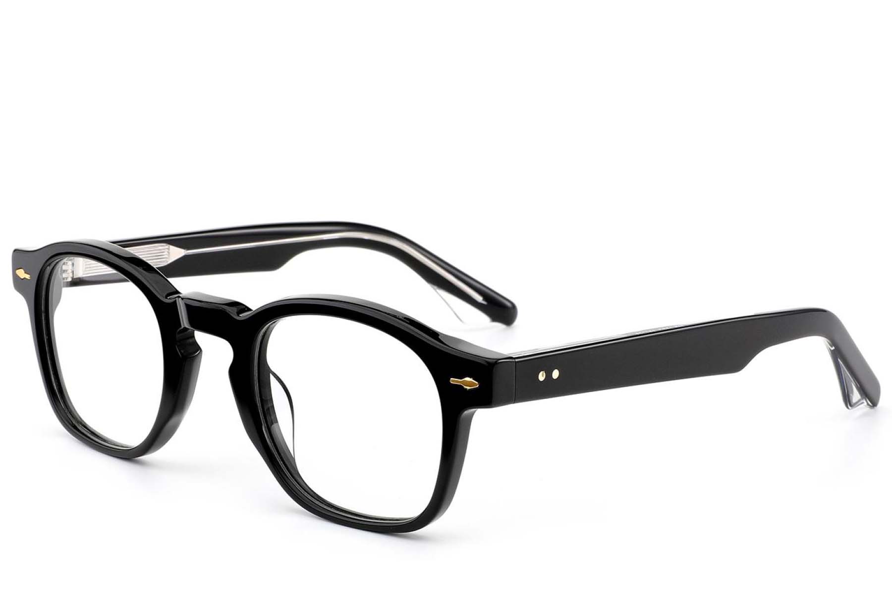 BS0522-0061_Black_Rectangular_Acetate_Glasses_corner