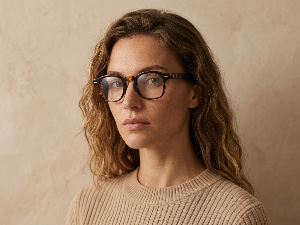 BS0522-0063_Tortoiseshell_Oval_Acetate_Glasses-tryon_female