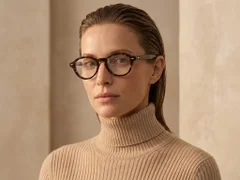 Oval Tortoiseshell Acetate Glasses #BS0522-0068