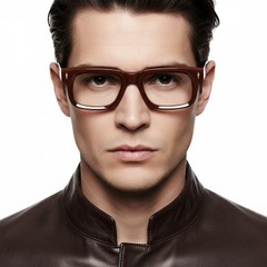 bs0522-0075_brown_rectangular_acetate_glasses_model