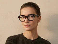 Oval Tortoiseshell Acetate Glasses #BS0522-0081