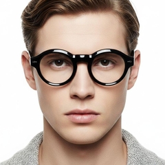 BS0522-0082_Black_Oval_Acetate_Glasses_model