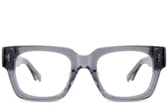 Bicchieri rettangolari in acetato grigio #BS0522-0099