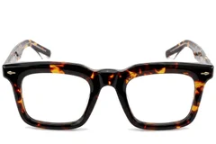 Rectangular Tortoiseshell Acetate Glasses #BS0522-0105