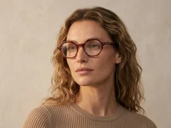 Geometric Pink Acetate Glasses #BS0522-0113