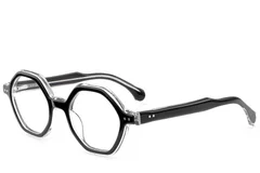 BS0522-0131_Black_Geometric_Acetate_Glasses_corner