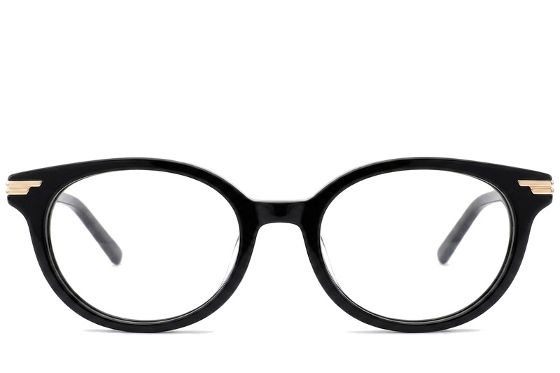 BS0522-0145_Black_Oval_Acetate_Glasses_corner-front
