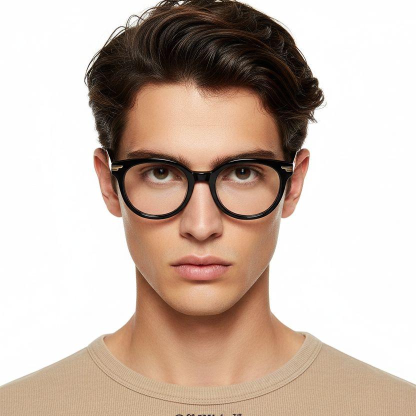 bs0522-0145_black_oval_acetate_glasses_model