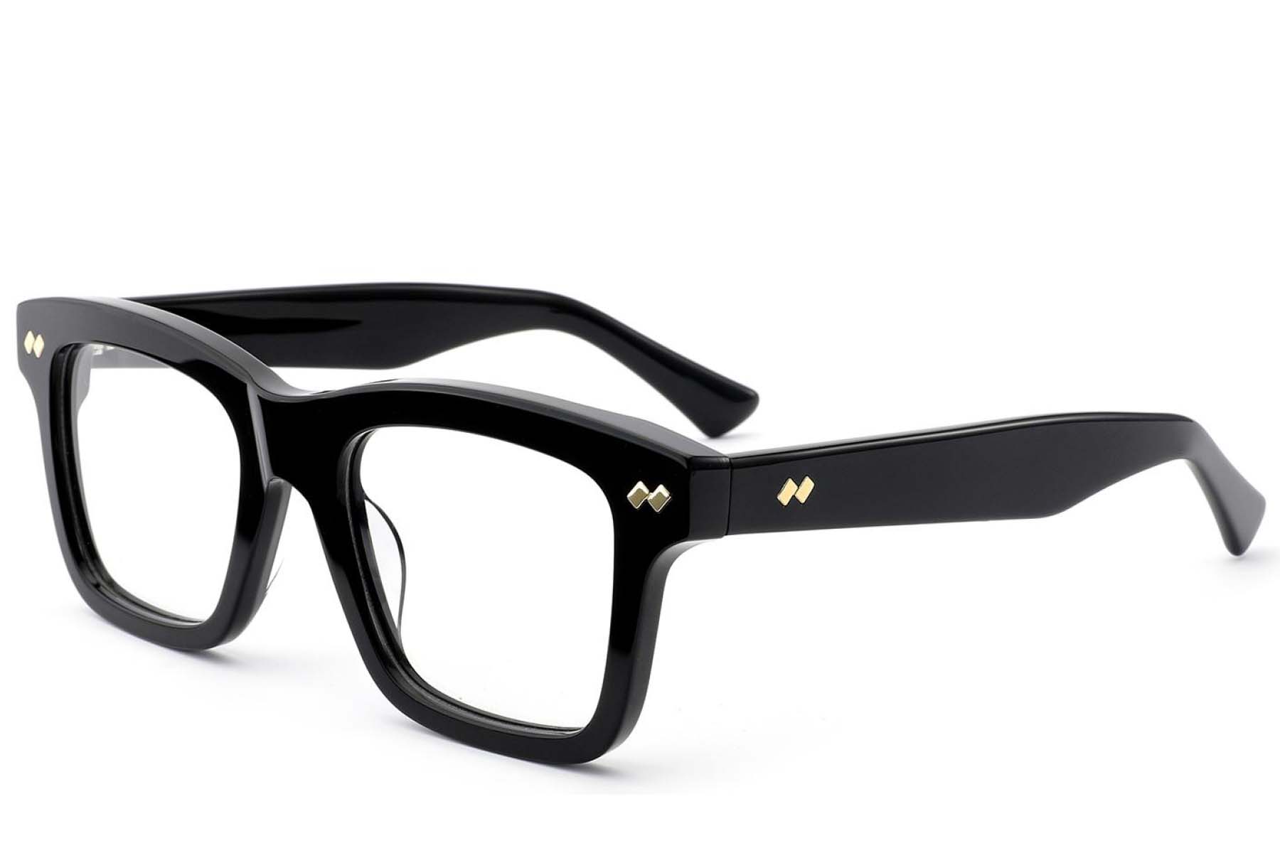 BS0522-0160_Black_Rectangular_Acetate_Glasses_corner