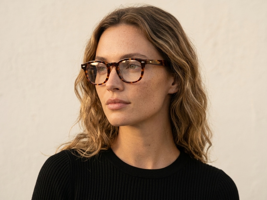 BS0522-0169_Tortoiseshell_Oval_Acetate_Glasses_corner-tryon_female