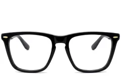 BS0522-0170_Black_Rectangular_Acetate_Glasses_corner-front