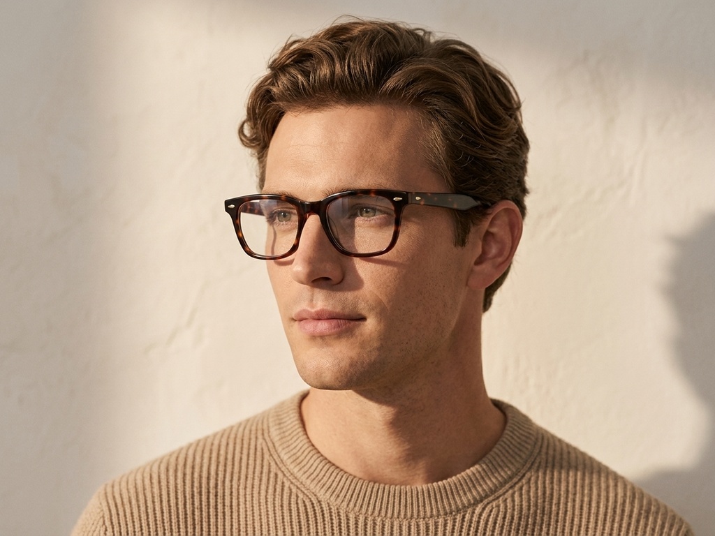 BS0522-0173_Tortoiseshell_Rectangular_Acetate_Glasses_corner-tryon_male