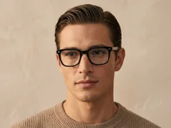 BS0522-0174_Black_Rectangular_Acetate_Glasses_corner-tryon_male