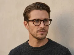BS0522-0185_Tortoiseshell_Oval_Acetate_Glasses_corner-tryon_male