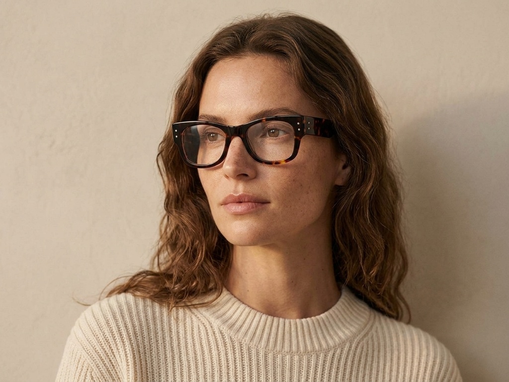 BS0522-0195_Tortoiseshell_Oval_Acetate_Glasses-tryon_female