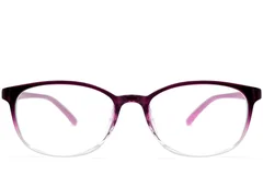 BS0612-0021_Pink_Oval_TR90_Glasses_front