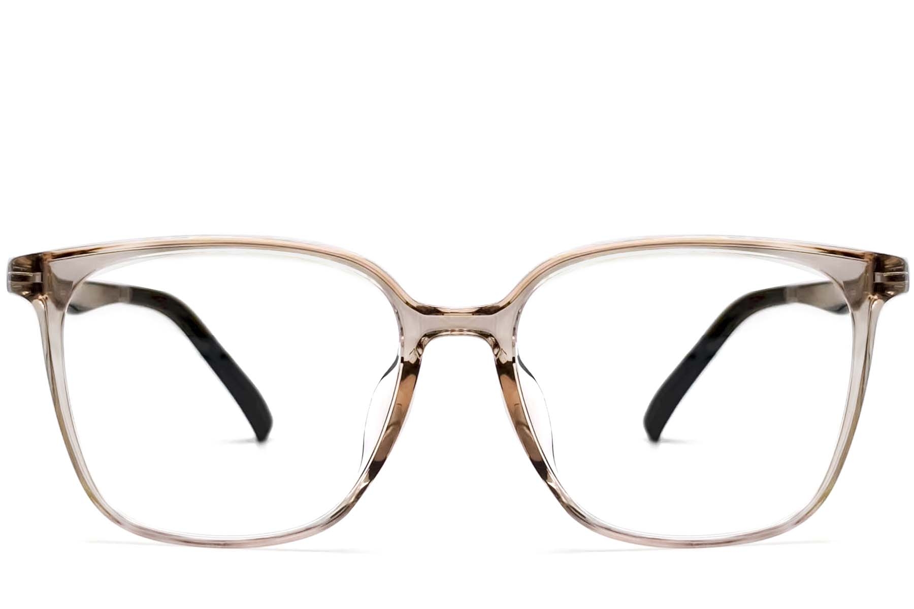 BS0620-0036_Brown_Rectangular_TR90_Glasses_front